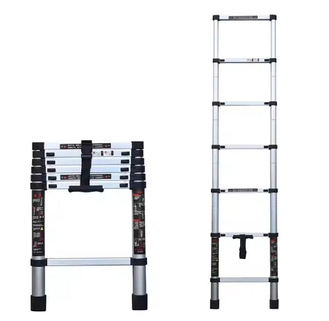 Stainless steel telescopic ladders folding step ladder for home and work