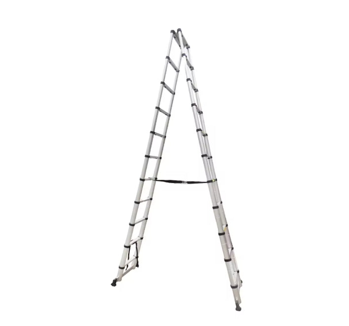 Retractable Aluminium Step Folding Aluminum Telescopic Extension Telescope Ladder
