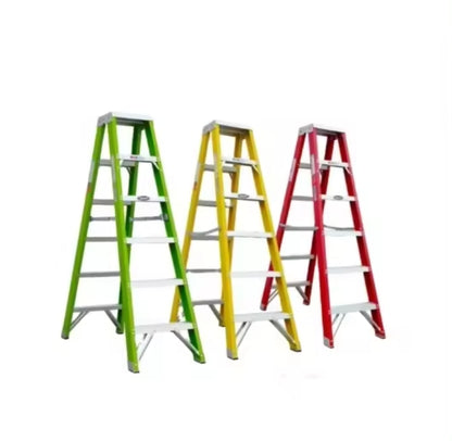 Fiberglass Folding Ladder Electric Heavy Duty FRP Step Fiberglass Folding Ladders