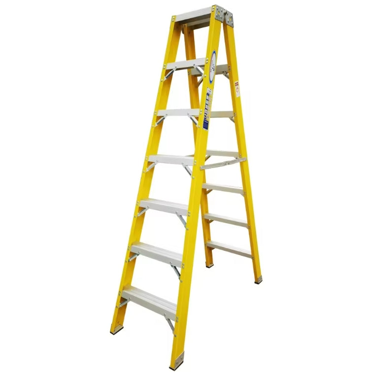 herringbone ladder with pulley glass fiber insulation ladder height can be customized