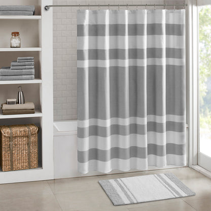 30-in x 20-in Taupe Cotton Reversible Bath Rug Bath Mat Quick Dry