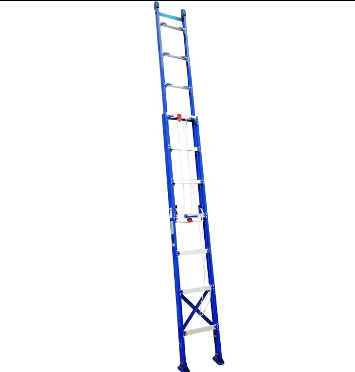 Good Quality Aluminium Retractable Telescopic Extension Industrial Step Ladder