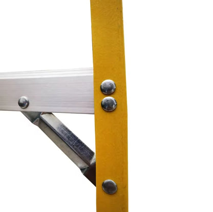 herringbone ladder with pulley glass fiber insulation ladder height can be customized