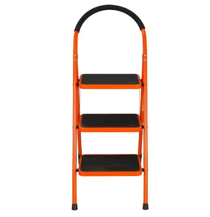 3 step steel folding ladder step stool