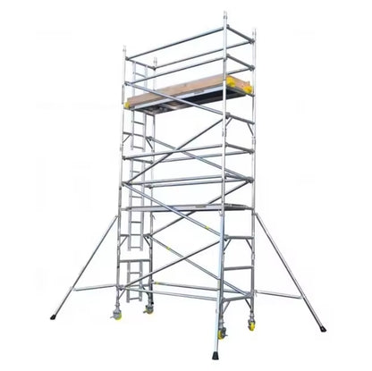 20 Foot Aluminum Scaffold Ladder Tower For Construction Scaffolding Truss Scaffolding Outriggers